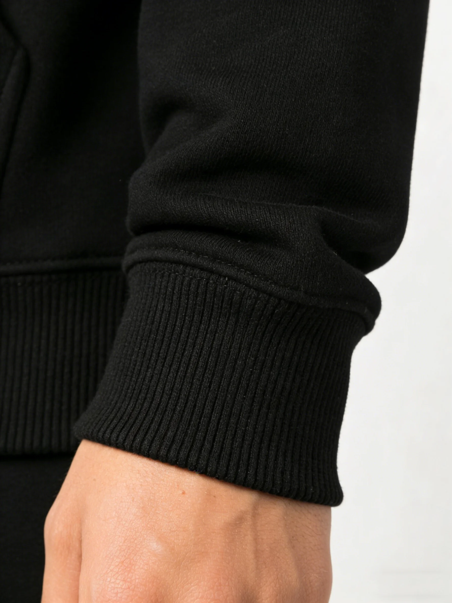 سترة بغطاء للرأس للرجال قابلة للتخصيص من Top Pick - شعار/نص مخصص، أسود، ملابس غير رسمية