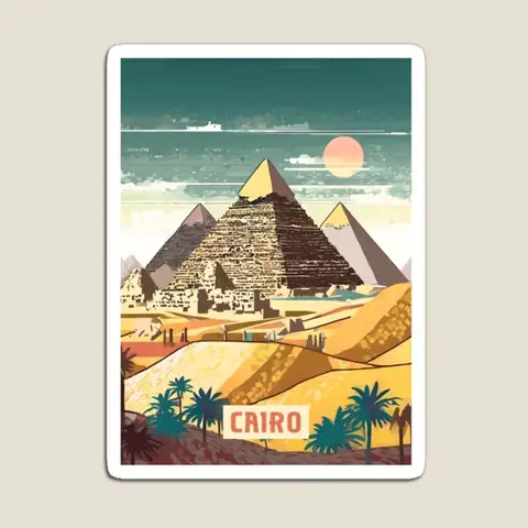 Cairo  Magnet Funny Stickers Kids Children for Fridge Organizer Colorful Cute Toy Holder Magnetic Home Baby Refrigerator  Decor