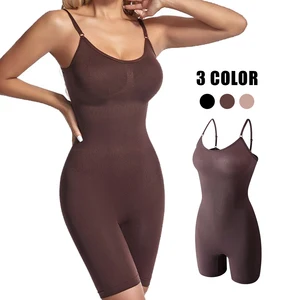 Kadın bodysuit, seksi shapewear boxer külot karın kontrol tam şekillendirici zayıflama kılıf, popo kaldırıcı ve uyluk slimmer karın korse Bikinili kaplanın en iyi 10 satışı-no. 2