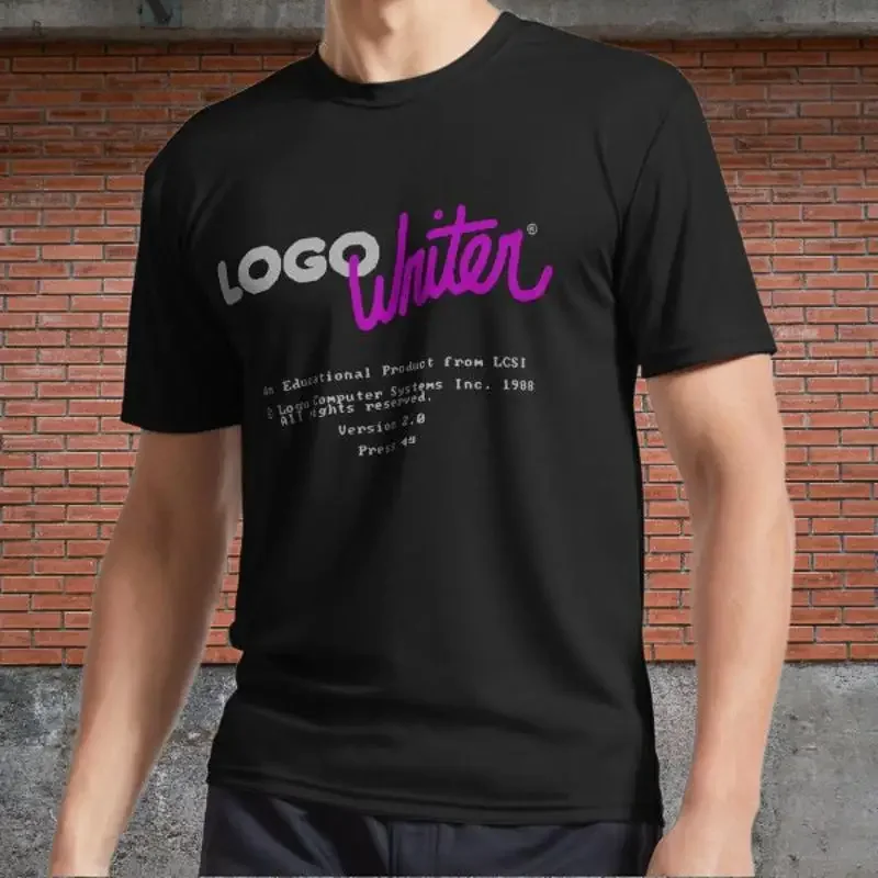 logo writer splash screen Active T-Shirt Logo Men's T-Shirt Funny Size S to 5XL