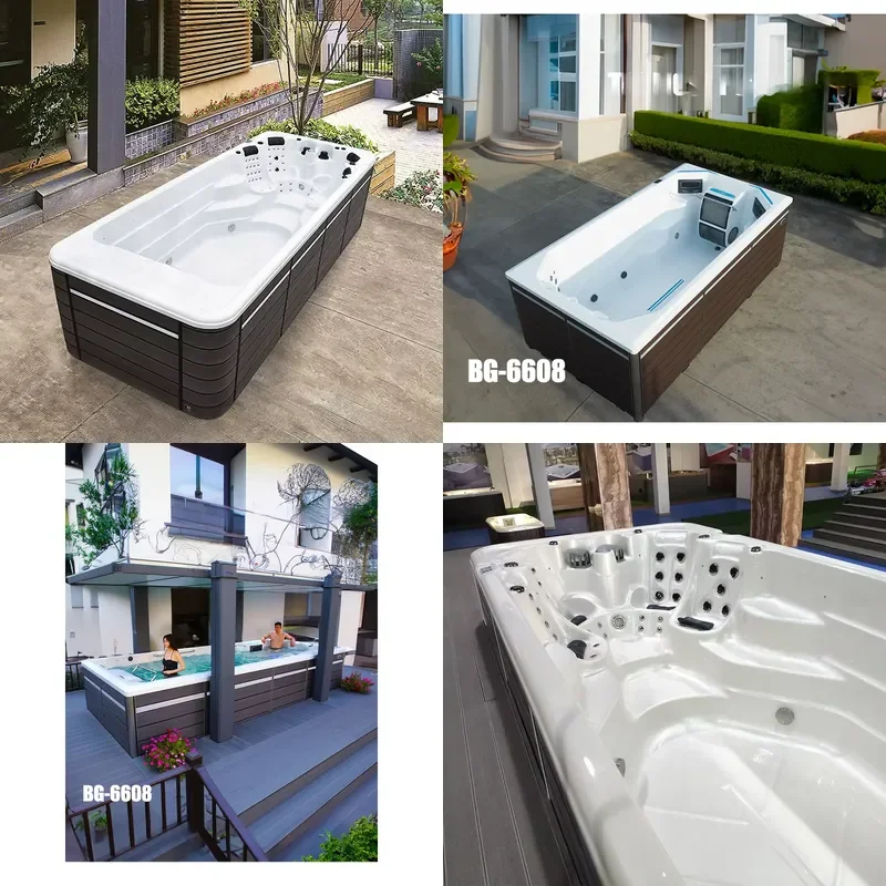 2023 New Prefabricated Spa and Swimming Pool with Galvanized Steel Frame