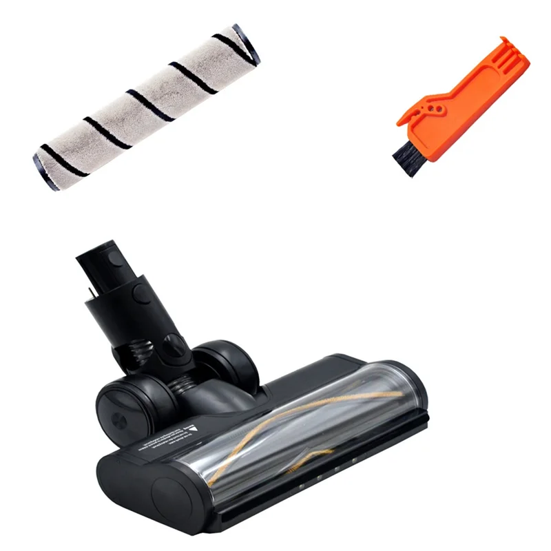 

X11A For Dreame R10 R20 R30 Floor Brush For Dreame R10 R20 R30 Carpet Brush Vacuum Cleaner Accessories Black