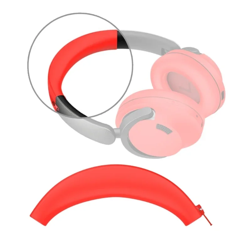 Suitable for 1MORE SonoFlow Earphone Silicone Cases Headsets Clean and Comfortable Headband Protectors Headband Sleeves