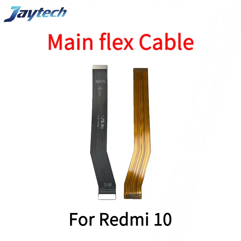 10 Buah Kabel Fleksibel Utama Mainboard untuk Redmi 5/5A 6/7/7A 9T/10/15C Pro Kabel Fleksibel Motherboard Papan Konektor Ribbon Suku Cadang