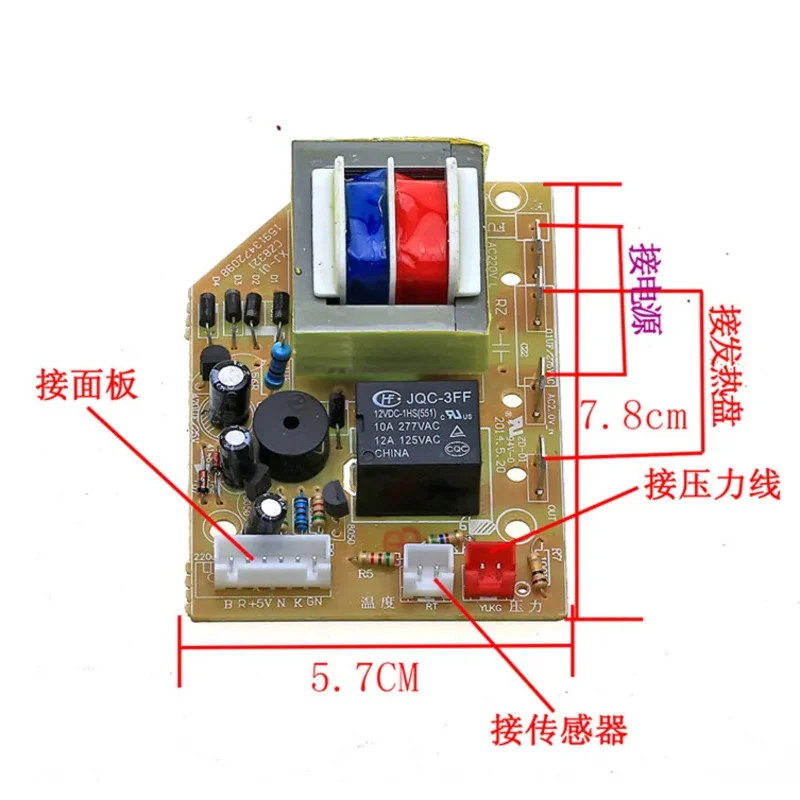 Electric Pressure Cooker General Control Board Repair  Computer Board Compatible with Various Brands