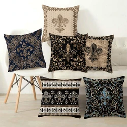 New Pillow Cover European Style Light Luxury Family Style Car Sofa Bedroom Pillow Waist Pillow Cover Cusion Cover
