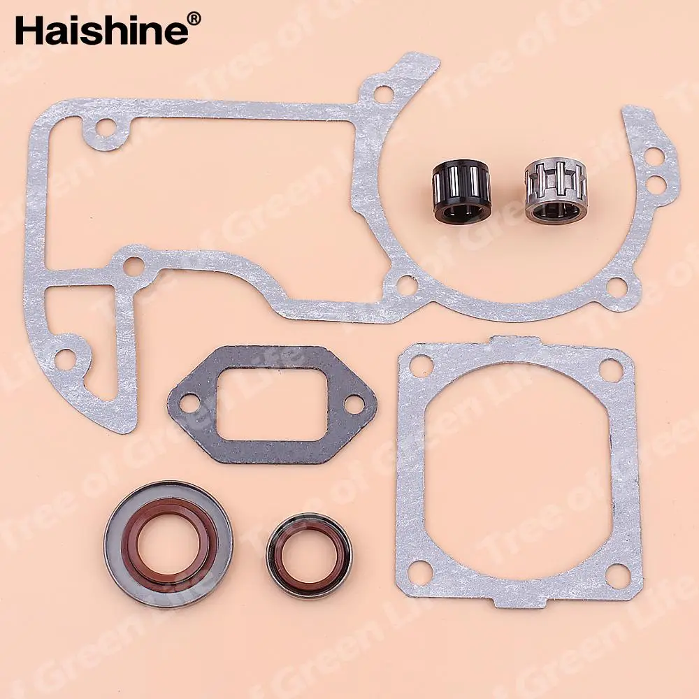 Lồng Vắt Xi Lanh Nhét Miếng Đệm Bộ Cho Stihl MS660 MS650 066 Dầu Cói Ly Hợp Piston Kim Chịu Lực Máy Cưa Xích
