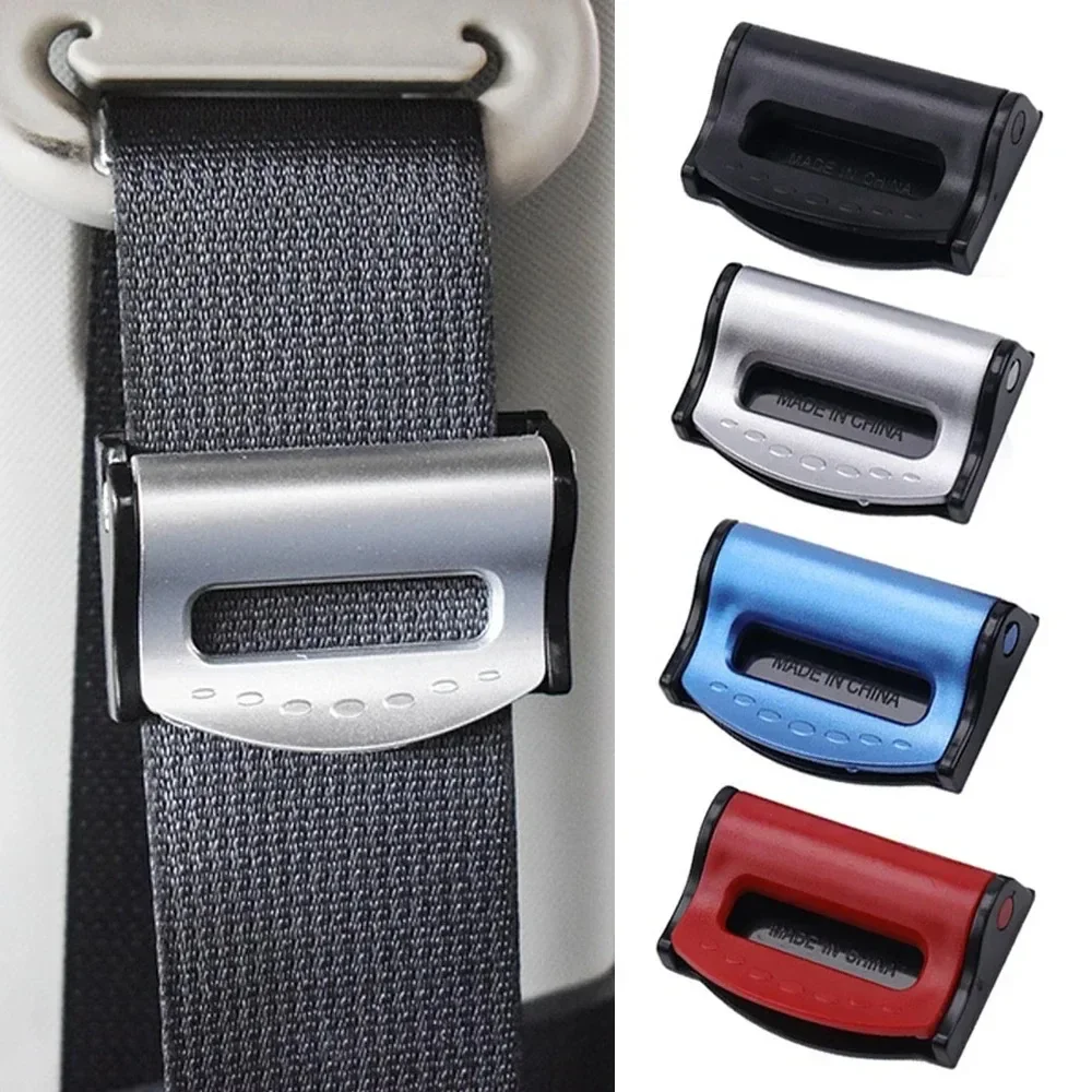 Car Seat Belt Buckle, Anti-Slip Safety Clip, Adjustable Buckle, Universal Seat Belt Fixing Clip Accessory