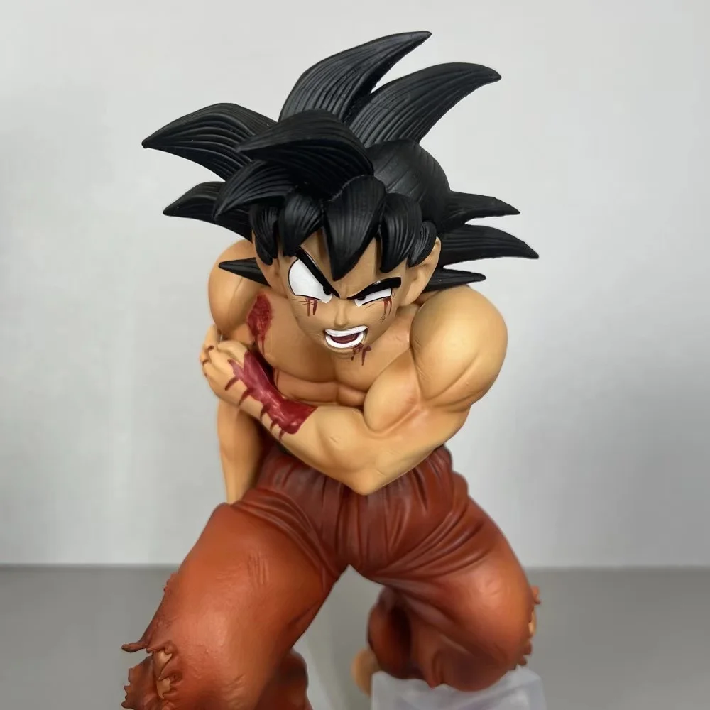 Dragon Ball Z Son Goku Figuur 21Cm Super Saiyan Goku Pvc Action Figures Collectie Model Speelgoed Voor Kinderen Cadeau