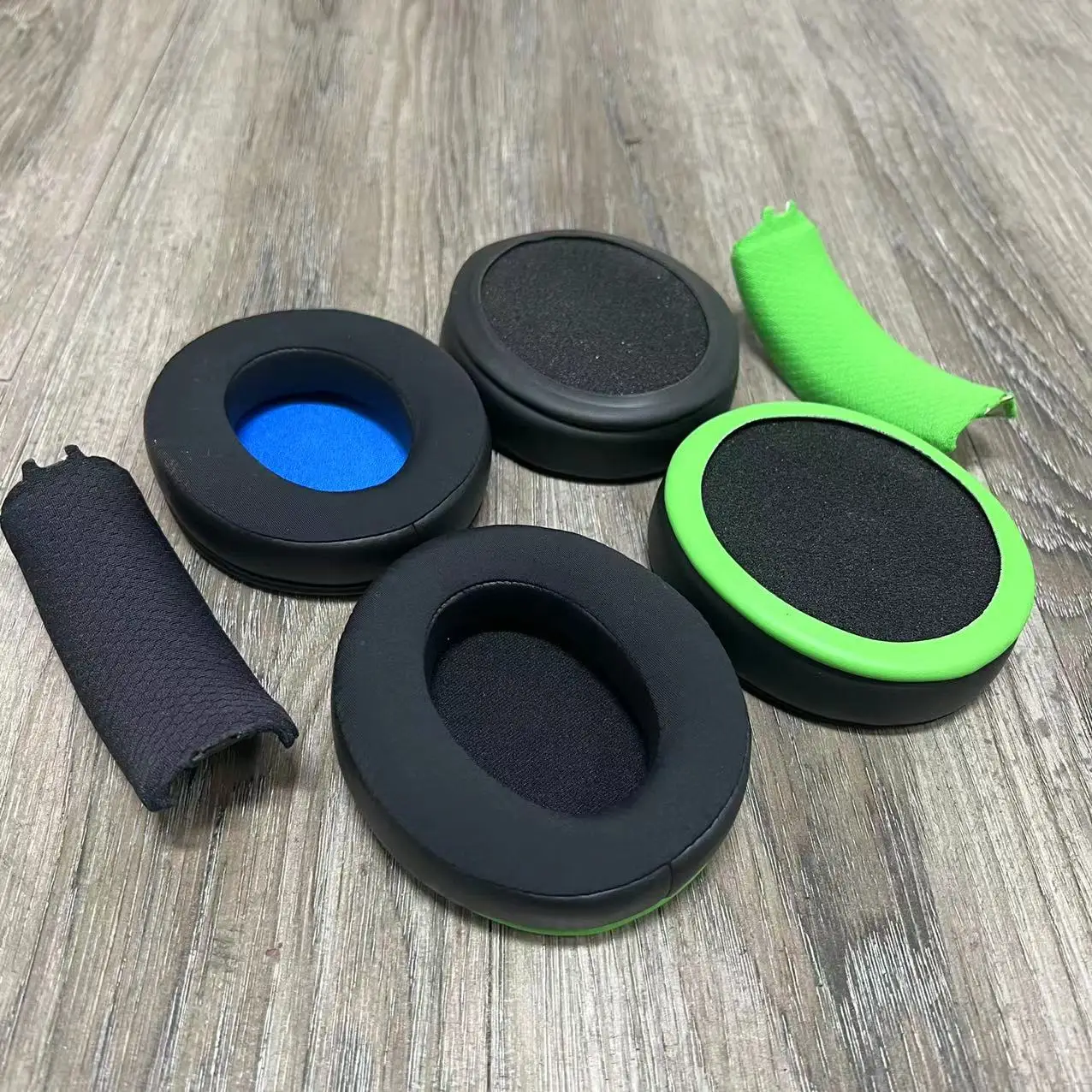 Coussinets d'oreille originaux pour Razer Kaira PRO PS5 / Kaira X PRO XBOX HYPERSPEED, oreillettes, couvre-oreilles, bandeau