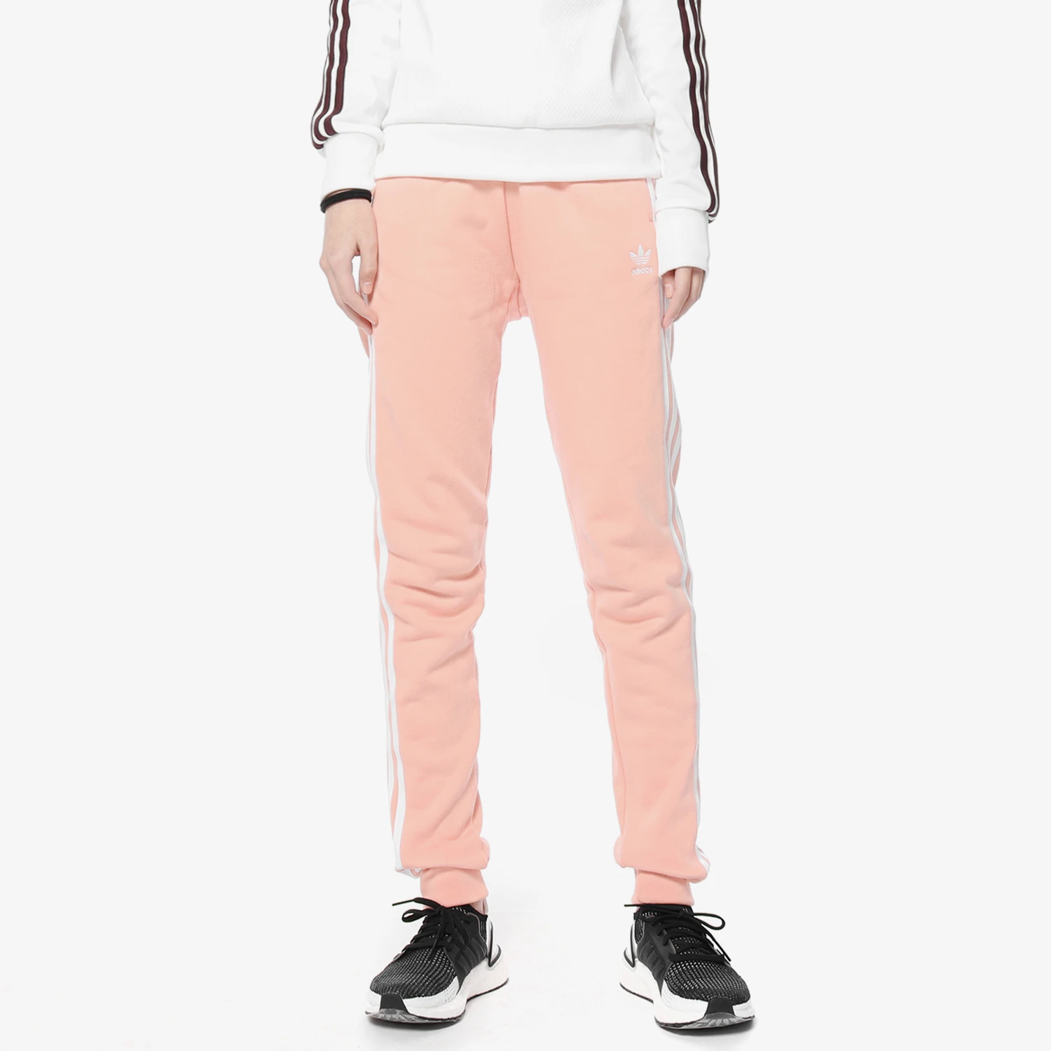Adidas genuine clover women's breathable and foldable casual sports pants DV2600