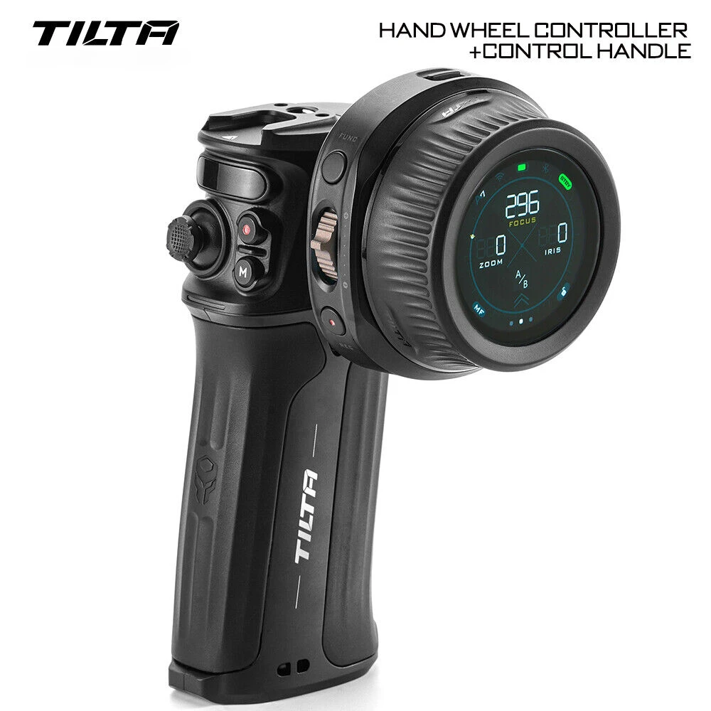 Tilta Nucleus-N 2 Nano II Hand Wheel Controller + Control Handle Camera Wirelss Follow Focus Lens control Handle