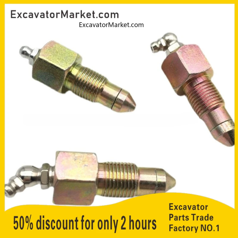 Excavator Spare For Excavator Parts 4276114 Hitachi Ex30 35 45 55 60 70 Chain Nozzle Chain Nozzle Grease Nozzle Lubricant Head