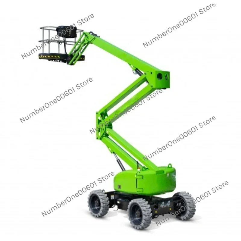 Self-propelled Straight-arm Bridge Type Aerial Work Platform Self-propelled Folding Arm Lift Straight Arm