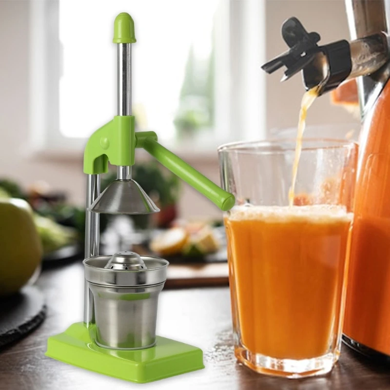 

304Stainless Steel Juicers Hand Operated Juices Maker Convenient Office Juicing Tool Outdoor Picnics Juicing Tool