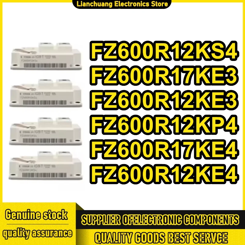 FZ600R12KE3 FZ600R12KS4 FZ600R17KE3 FZ600R12KP4 FZ600R17KE4 FZ600R12KE4 IGBT Power Module