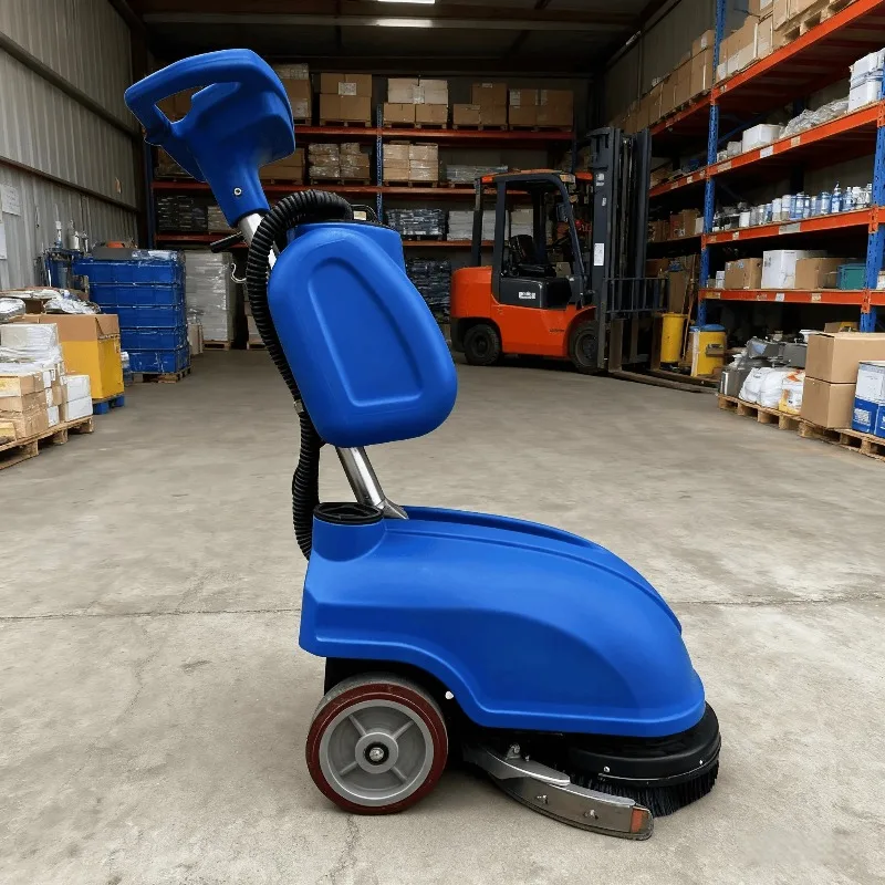 Marble 24V Battery Electric Walk-Behind New Commercial Mini Design Hotel Hand Floor Scrubber