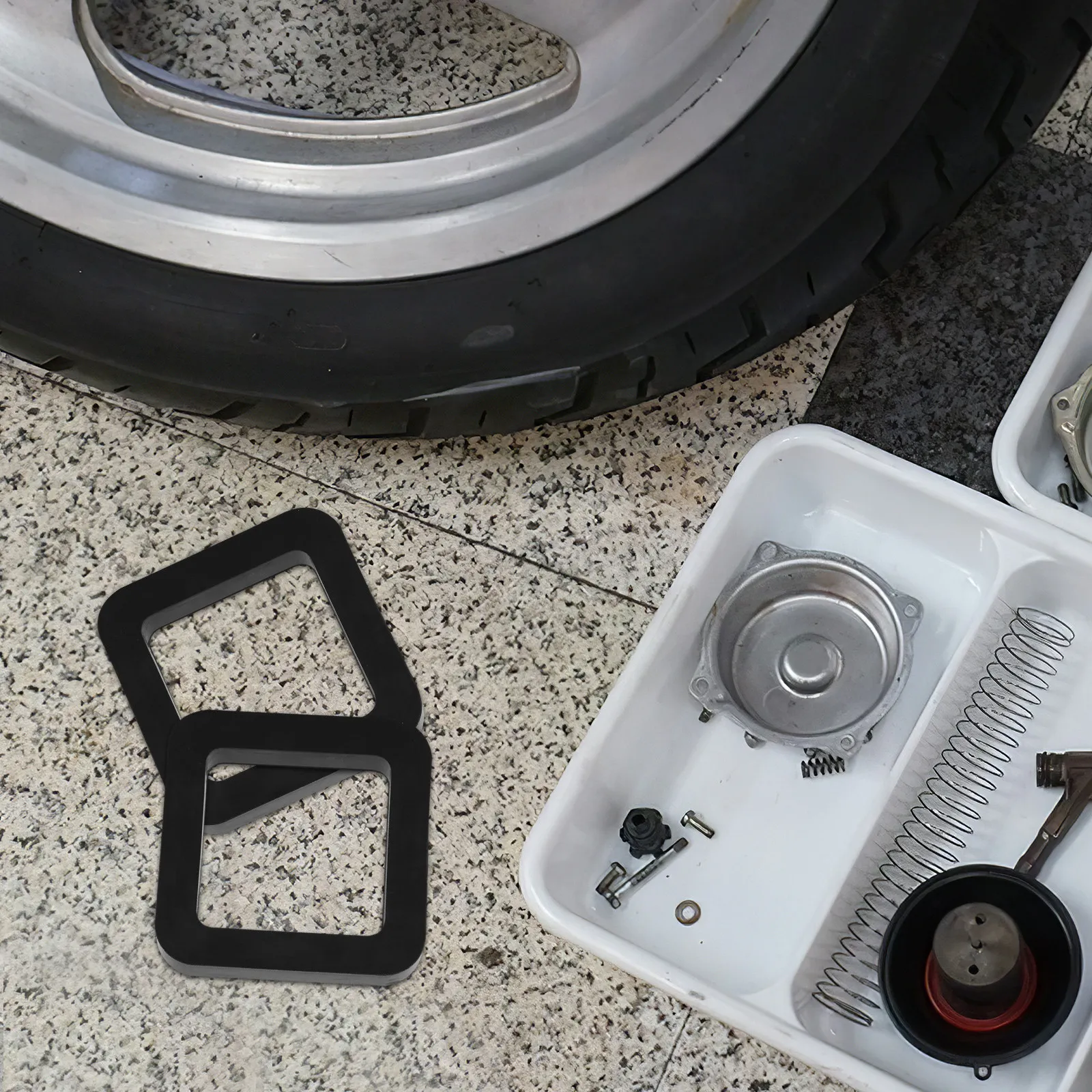 

Комплект из 2 резиновых накладок для фаркопа, амортизирующие подушки для прицепа, буферы от вибрации, подушки для буксировочного крюка