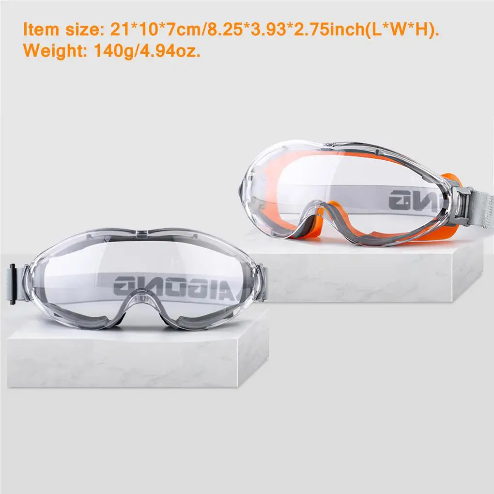 Лыжные очки Солнцезащитные очки на резинке Очки для езды на велосипеде Женщины Мужчины Черные