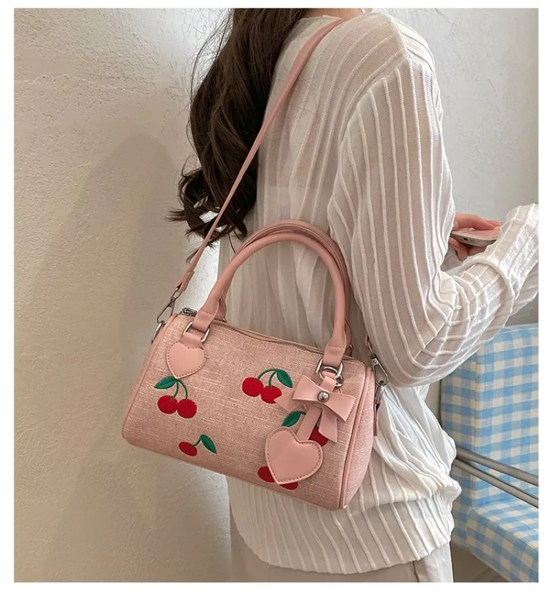 

Women's Boston Bag Fashion Versatile Handbag Single Shoulder & Crossbody Styles Trendy Design for Daily Commute & Casual Outings
