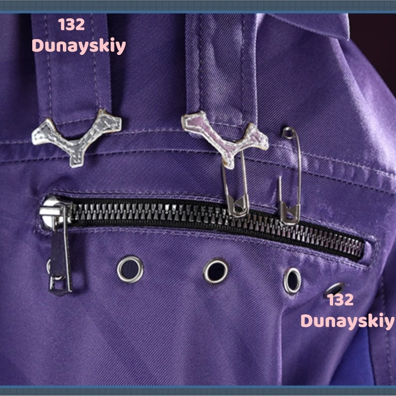 مجموعة كاملة من أزياء Kuya التأثيرية، سراويل Nu Carnival، ملابس خارجية، قفازات بقلنسوة مثالية لزي كرنفال الهالوين