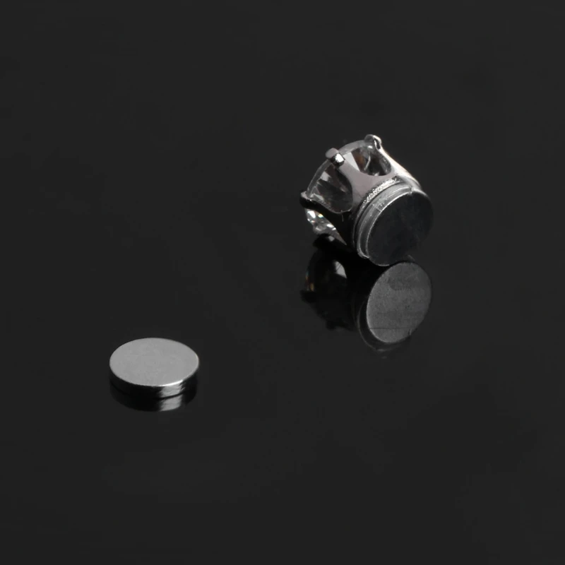 Ear Studs Earrings Magnetic Without Piercing Ears Jewelry Zircon For Men Women Drop Shipping