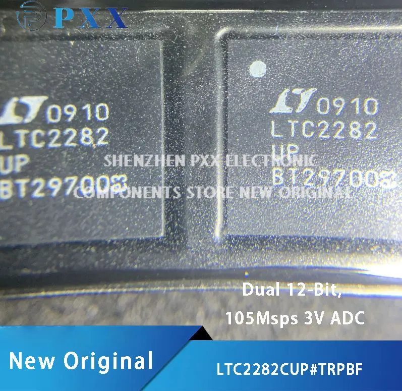 New Original LTC2282CUP#TRPBF LTC2282 Dual 12-Bit, 105MspsLow Power 3V ADC WQFN-64