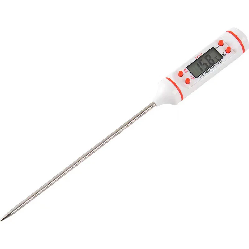 Professional Digital Kitchen Thermometer Barbecue Water Oil Cooking Meat Food Thermometers 304 Stainless Steel Probe Tools