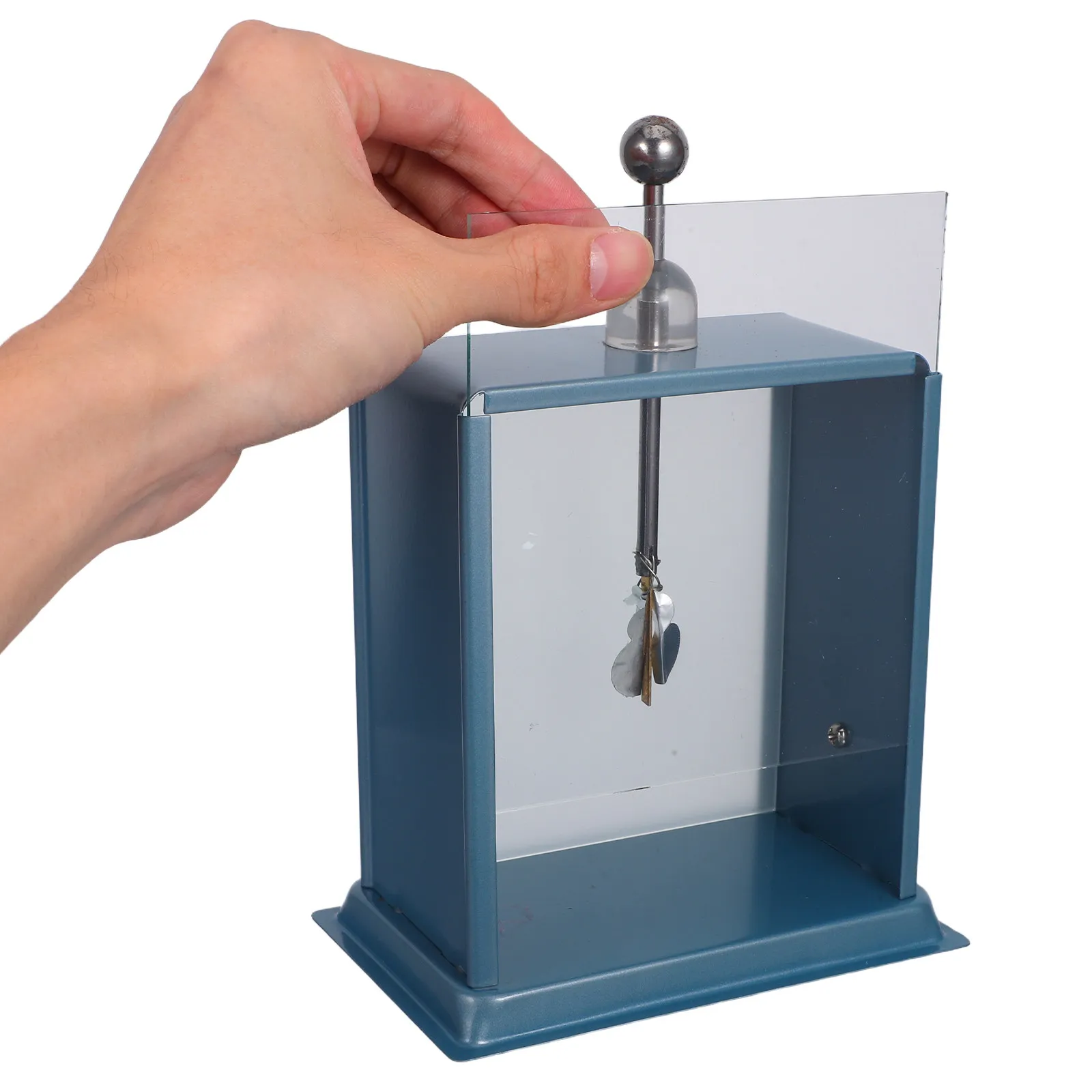 

Набор для экспериментов по статической электричественной зарядке, электростатический тестер для физических и научных проектов в классах, точный инструмент для обнаружения электричества