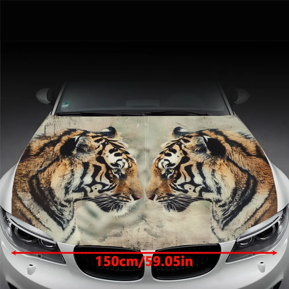 Fierce Tiger Car Sticker - Personalized Vinyl Decal for SUVs