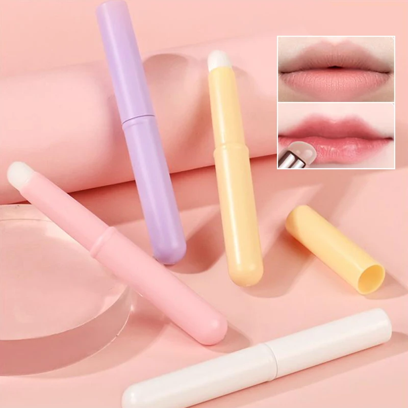 Multifuncti Fingertip Lipstick Makeup Brushes Precision Concealer Makeup Brush Domed Portable Lip Brush