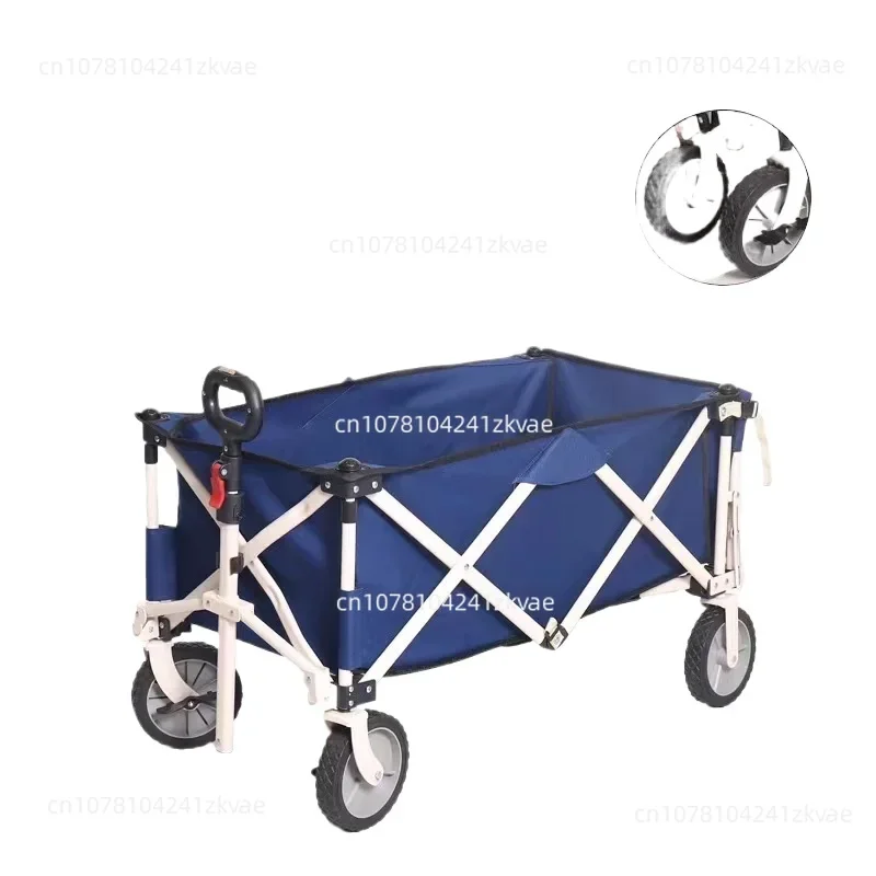 Outdoor Garden Beach Wheelbarrow Hand Trolley Hot Sale Trucks Camping Collapsible Folding Wagon