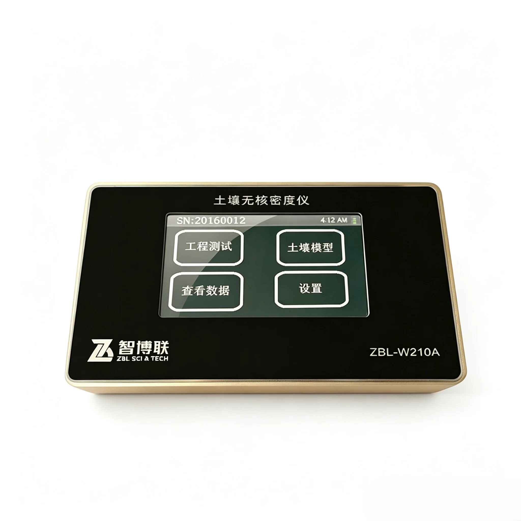 ZBL-W210A Electronic Non-Nuclear Soil Density Meter Measure Density Moisture & Compaction Degree for Road Foundation Test