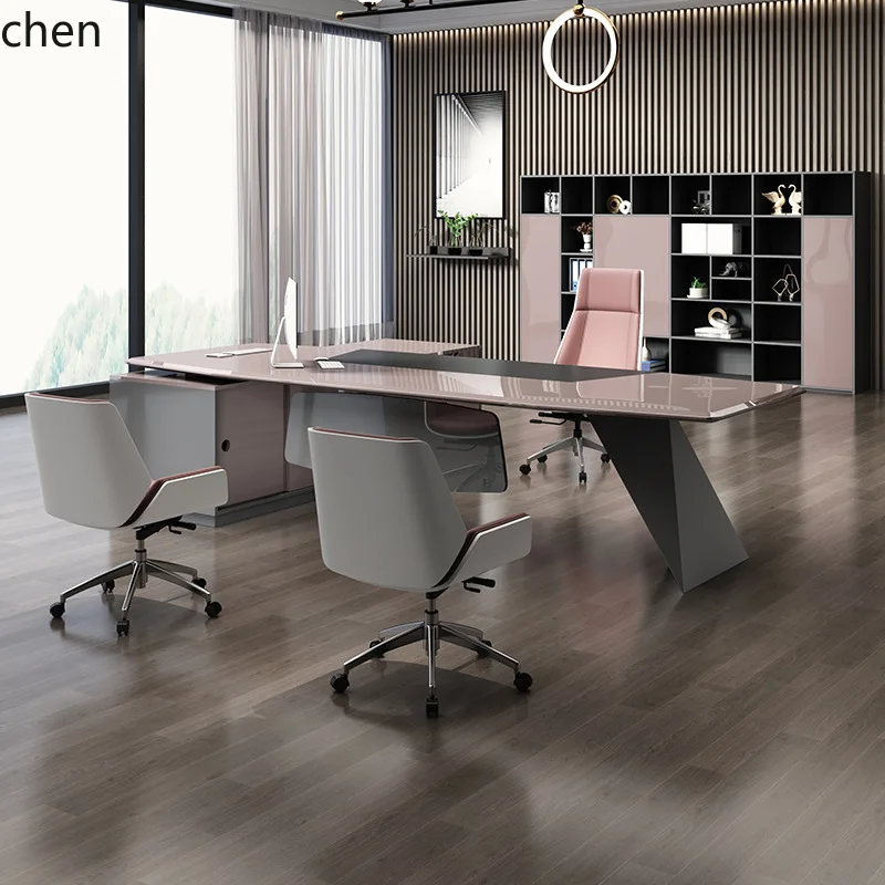 ZML Manager Desk Supervisor Desk Modern Minimalist Office Desk