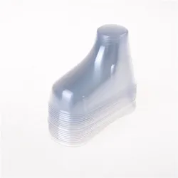 20Pcs Baby Shoe Foot Mold Plastic Walking Shoes And Shoe Molds Transparent Sock Support Accessories