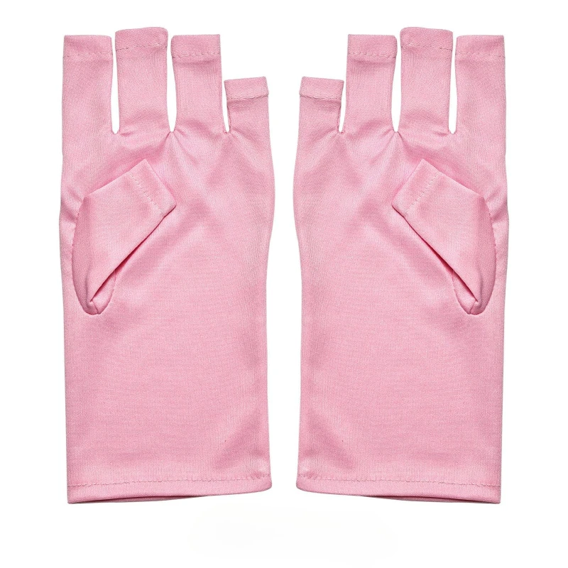 2 Stuks Anti Nagels Uv-bescherming Handschoenen Led Lamp Stralingsbestendig Handschoen Protecter Handen Voor Uv Licht Lamp Droger manicure Nail Gereedschap