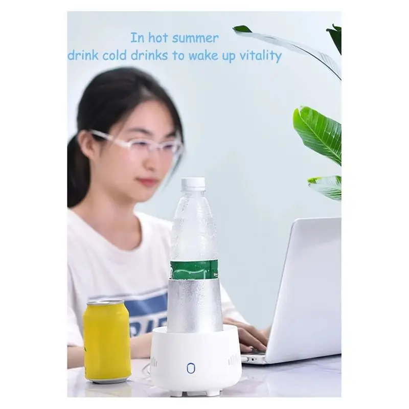 Classic-Mini Refrigerator Portable Car Mounted 12V 24V Refrigeration Cup Dual-Purpose For Home Automobile