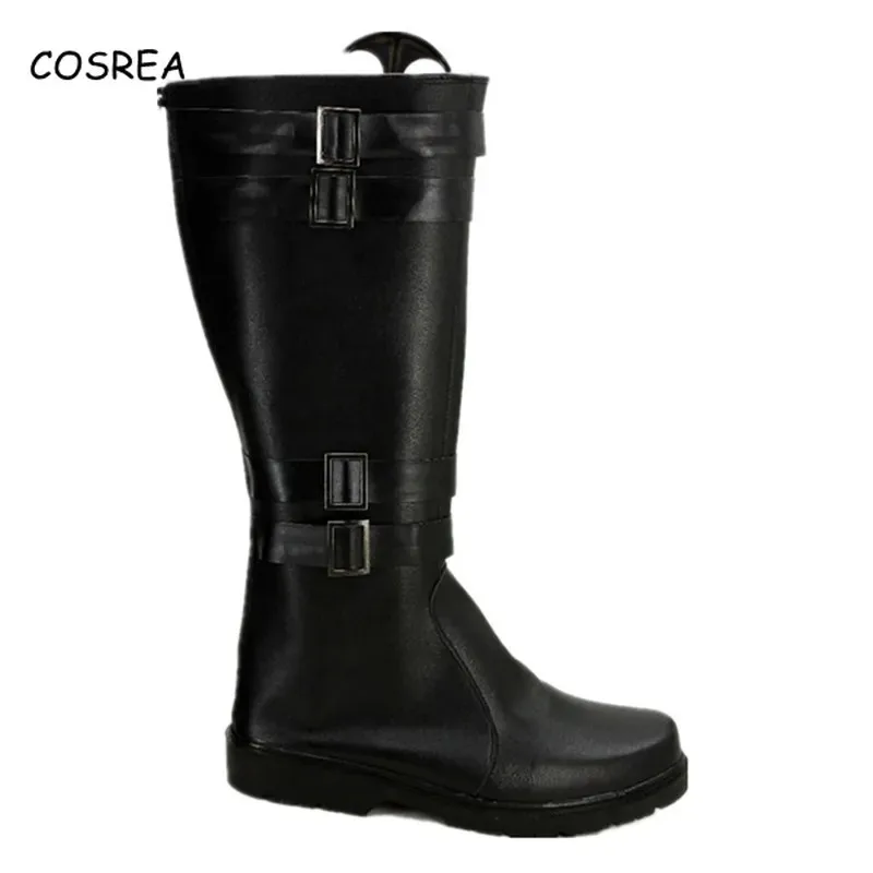 Disfraz de estrella Jedi hecho a medida Obi- Wan Kenobi, zapatos marrones, botas Kylo Ren, botas negras, accesorios para fiesta de Halloween para adultos