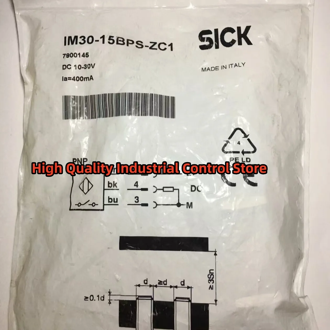 

Ultrasonic Sensor IM30-15BPS-ZC1 UM30-213113 new original