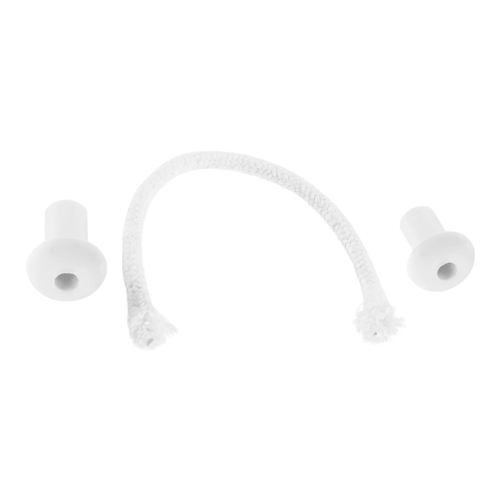 

10pcs 1/4" Oil Lamp Wicks with Holders 15cm Cotton Braided Wicks for Paraffin, Alcohol Candle Burner, Tiki Torches Candle Parts