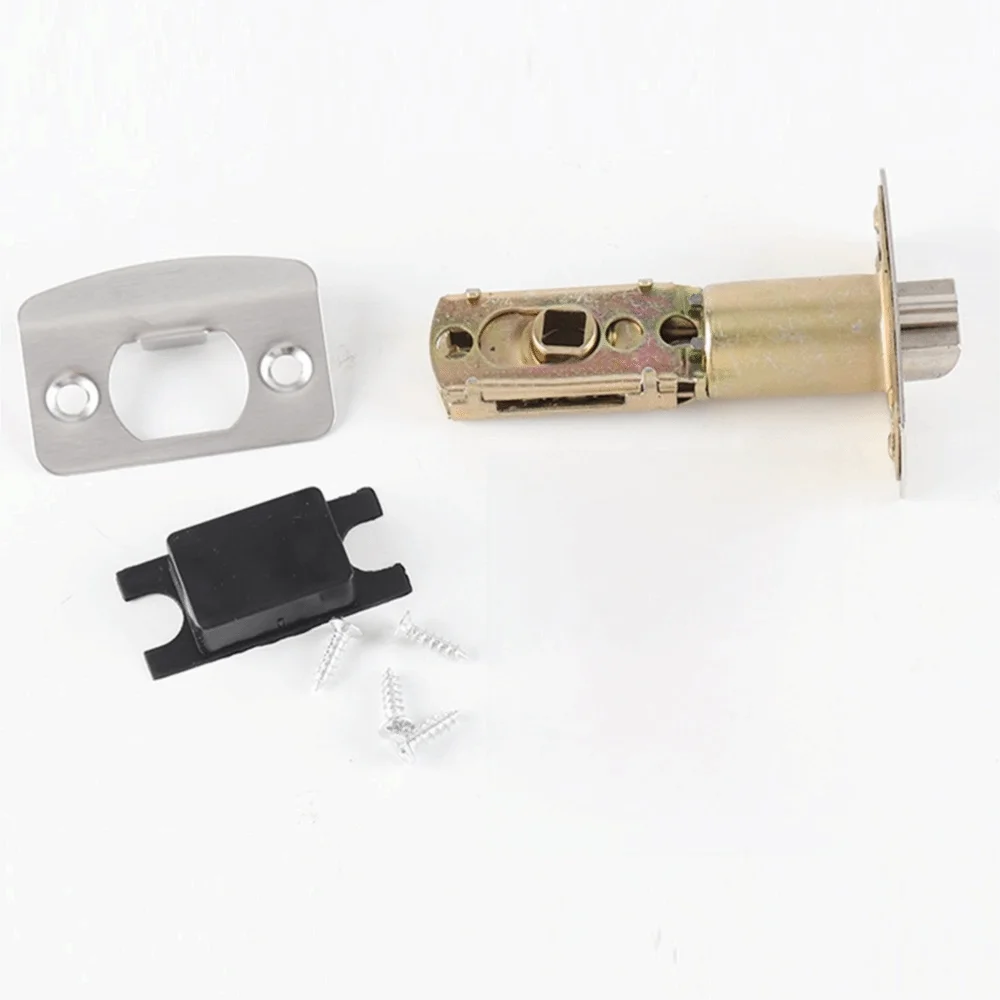 Security Stainless Steel Tubular Lockset Easy Installation Keyed Entry Door Handle Lock Set Ball Door Handle Bedroom
