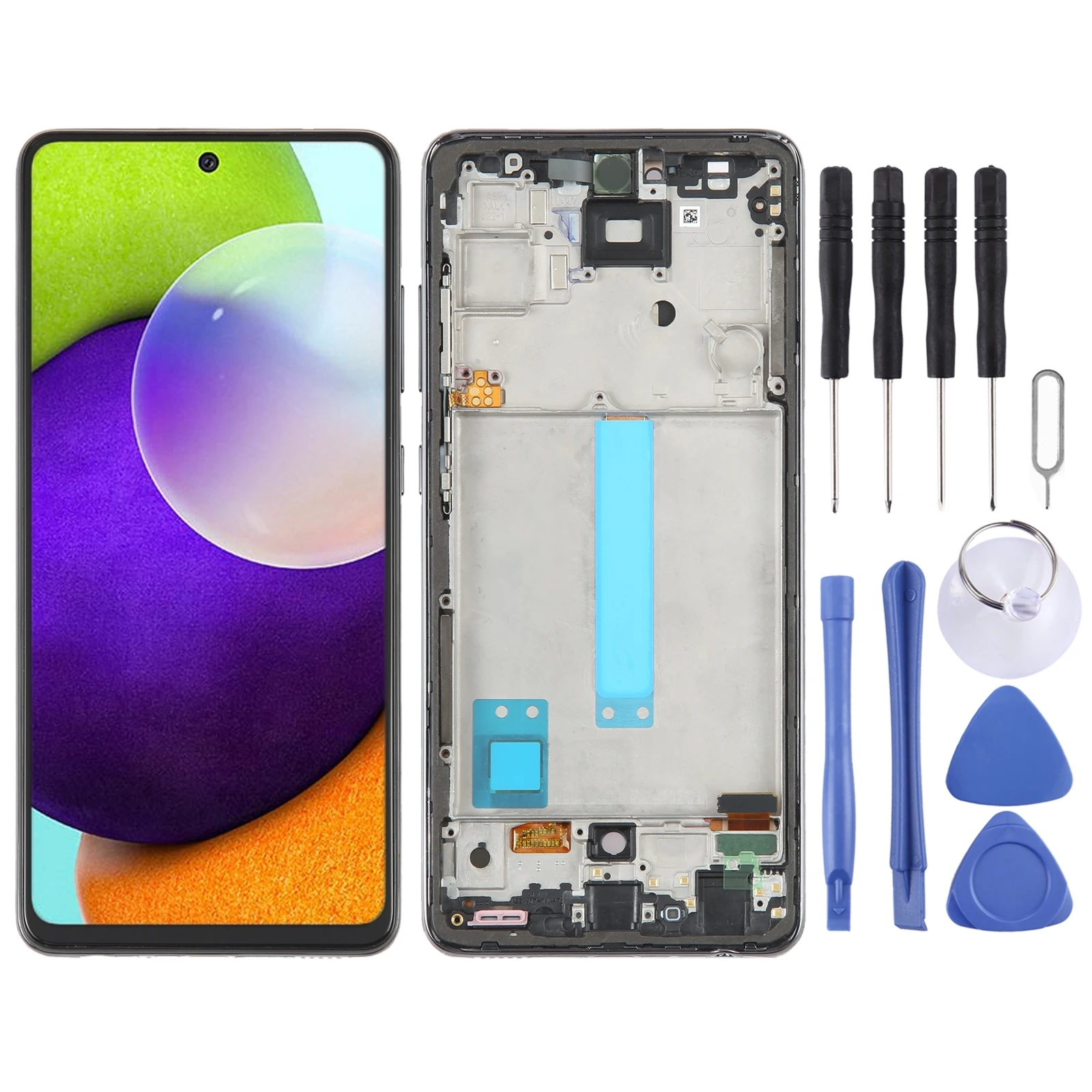 

6.33 inch OLED LCD Screen for Samsung Galaxy A52 4G SM-A525 Digitizer Full Assembly with Frame