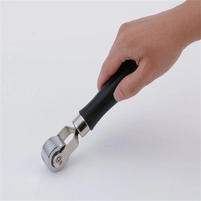 Auto Tire Patching Compaction Roller Press Wheel Car Stereo Push Wheel Vehicle Maintenance Car Tire Repair Tools NEW