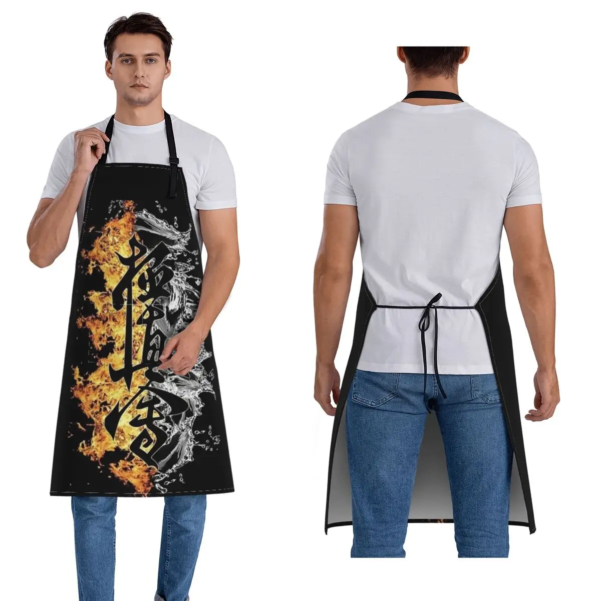 

Киокушин Каратэ Бусидо Значения Фартук Шеф-повар Кухня Таблер Водонепроницаемый Нагрудник Кухня Приборка Пинафор для Женщин Мужчин Садоводство