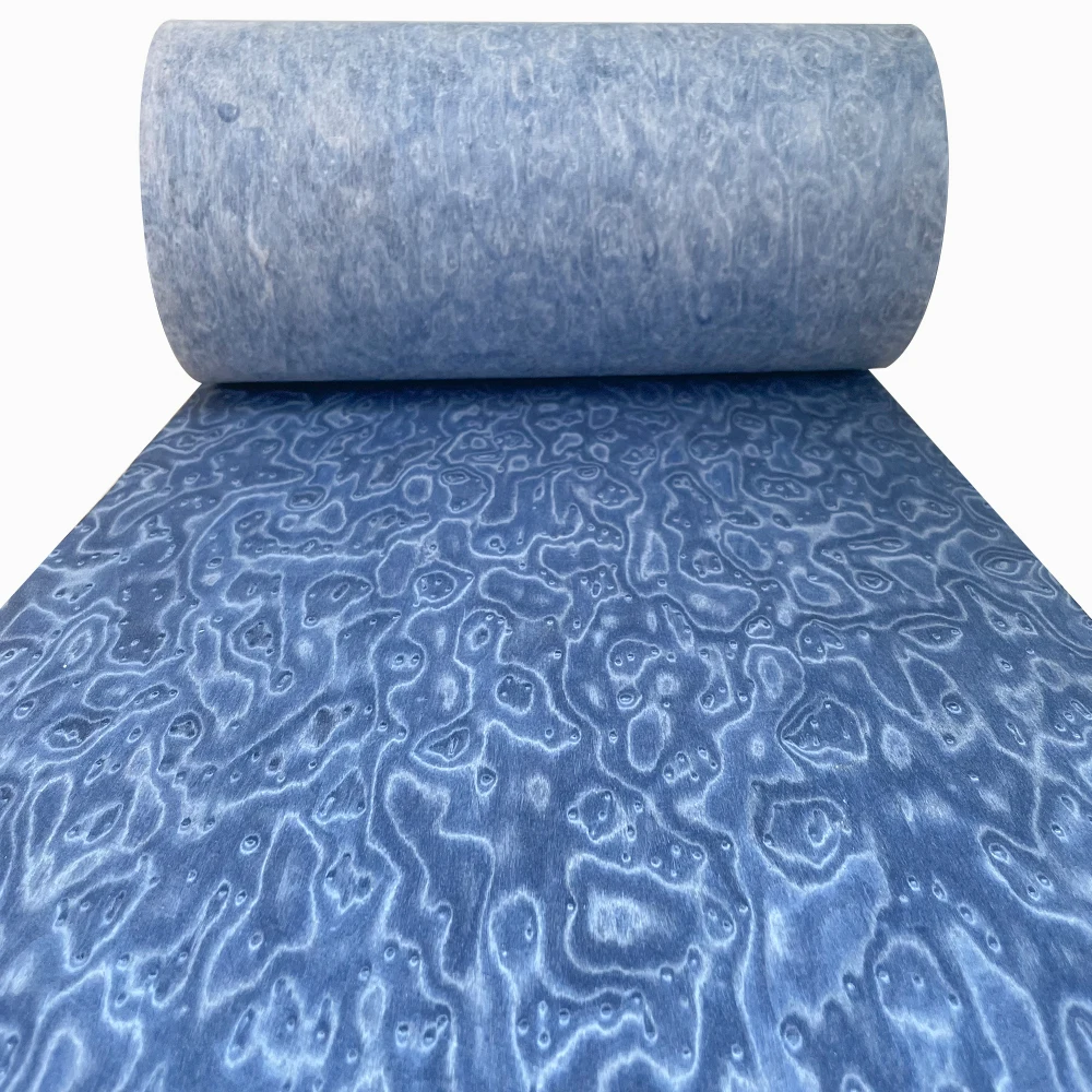 Schöne Technologie blau Kan arien holz Furnier 0,5mm Dicke Wohn möbel Dekoration Furnier Haut Furnier Blätter 30*250cm – Detail 1