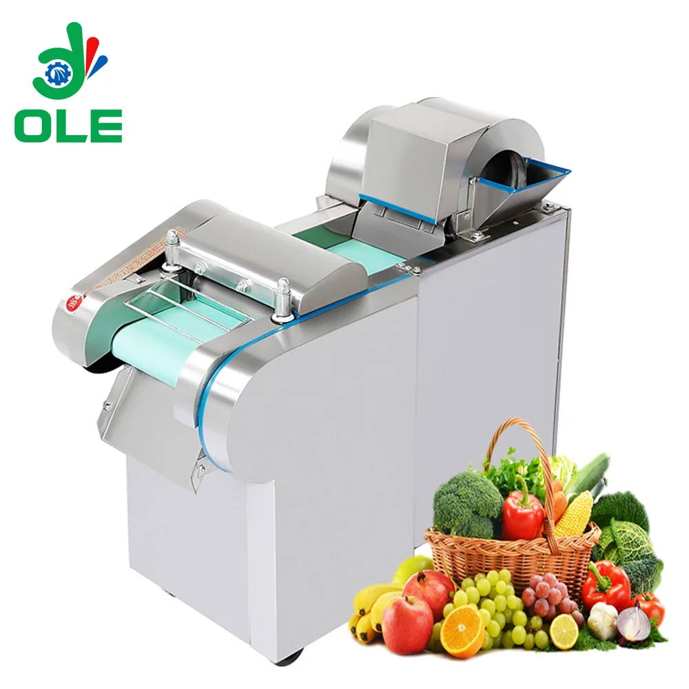 

Electric Multipurpose Root And Vegetable Cutting Machine 200-700KG/H Cutter Chopper Vegetable Food Cutting Machine