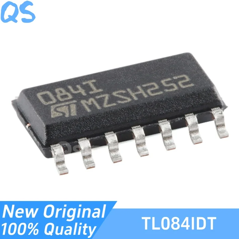 

New Original TL084IDT 084I SOP-14 JFET Input four channel operational amplifier chip with low input bias current