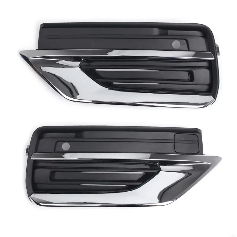 U13C Left/Right Car Bumper Fog Light Grille for XC90 2020 to ONWARDS 31663539 31663514 Replacement Fog Lamp Grille Trim Cover