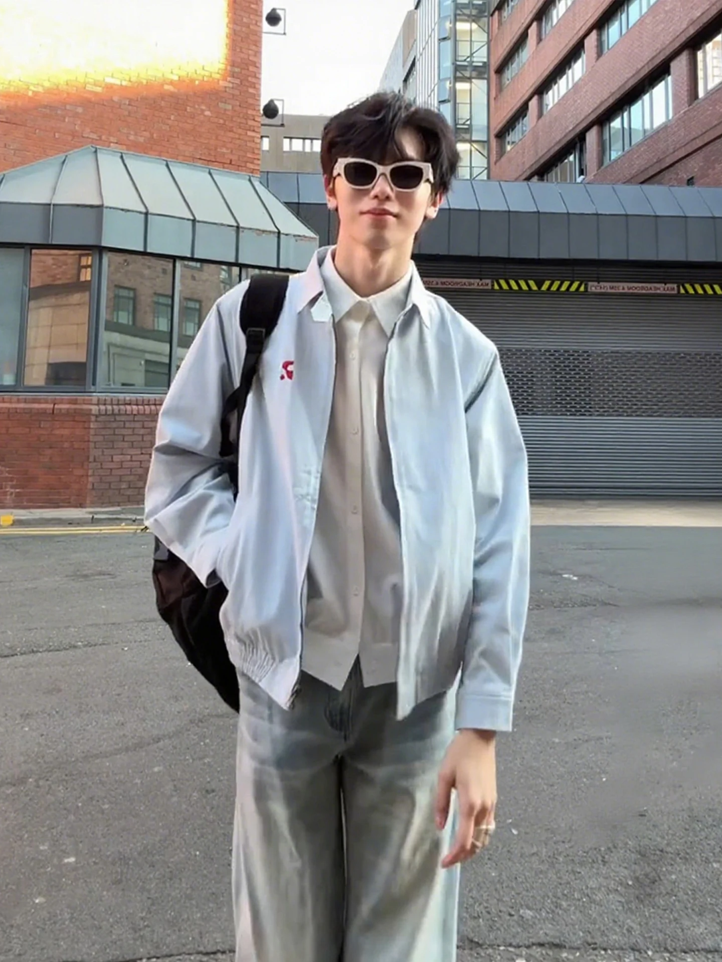 

Мужская куртка-бомбер American Sle Cleanfit Harington, осенняя повседневная верхняя одежда для молодежи