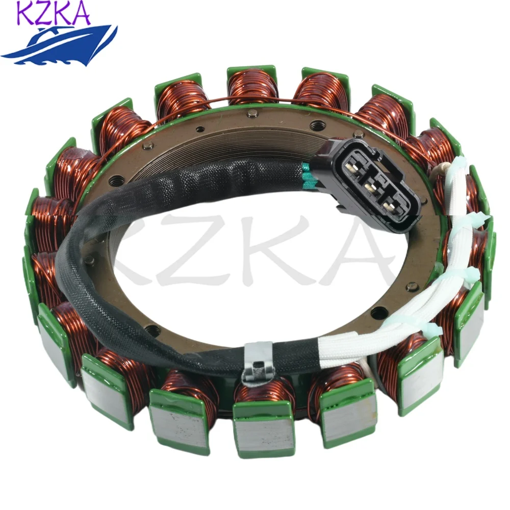 Outboard Motor Stator Assy  63P-81410-0063P-81410 For Yamaha 4T F150B F150 6BM 6BN 150hp 2004 up Generator Replaces